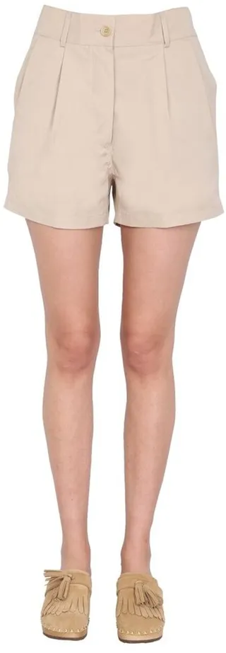 Aspesi Pleat Detailed Shorts