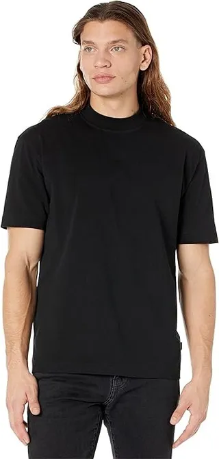 BOSS Teetimm Relaxed Fit Jersey T-Shirt (Black) Men's Clothing