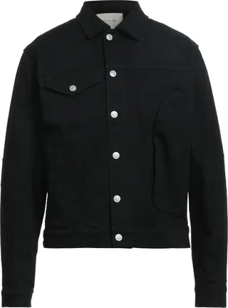 Denim Outerwear Black