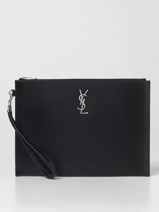 Saint Laurent leather pouch