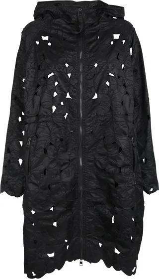 REDValentino Cut Out Detailed Hooded Jacket