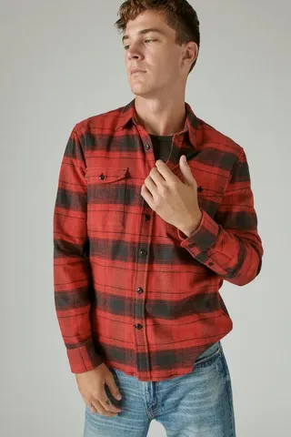 Plaid Workwear Cloud Flannel