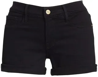 Le Cut Off Mid-Rise Denim Shorts