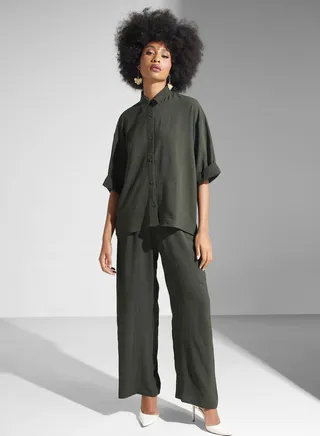 High Waist Pant & Top Set
