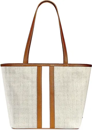 Isla Canvas & Leather Tote