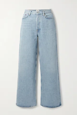 AGOLDE - Baggy Low Slung Organic Jeans - Blue