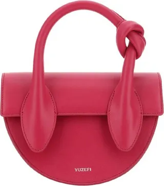 Yuzefi Pretzel Logo Printed Tote Bag