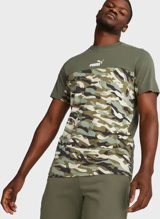 Essential Block Camo T-Shirt