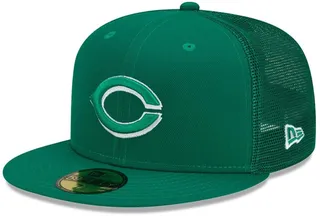 Men's Green Cincinnati Reds 2022 St. Patrick's Day On-Field 59Fifty Fitted Hat