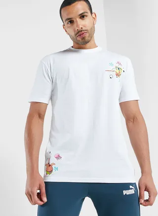 Spongebob Graphic T-Shirt