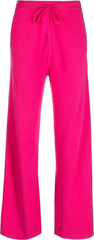 Drawstring-Waist Cashmere Trousers