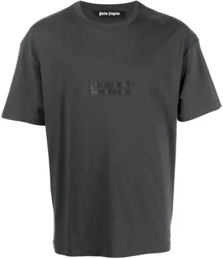 box logo-print T-shirt