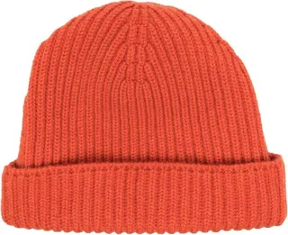 Ribbed-Knit Cashmere Beanie