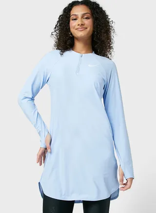 Logo Full Coverage Swim Shirt