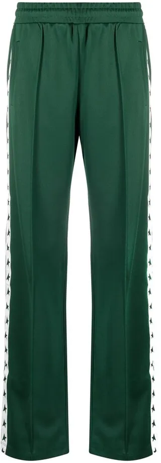 Dorotea Star side-stripe track pants