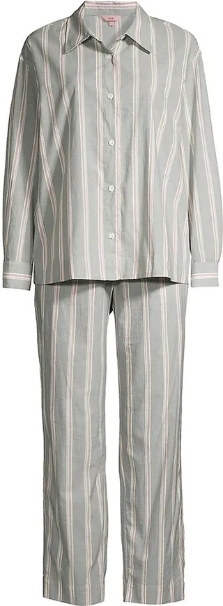 Two-Piece Cotton Pajama Set