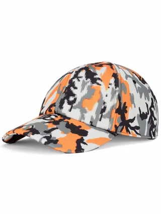 Camouflage-Print Baseball Cap