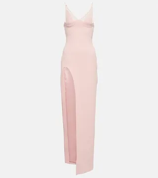 Side-slit maxi dress