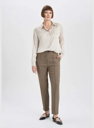 Woman Woven Trousers