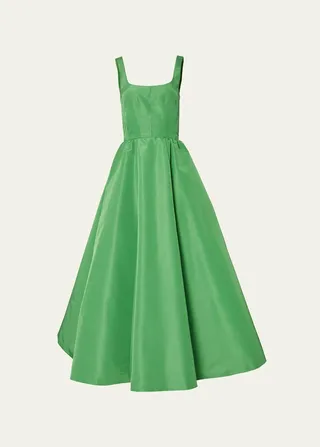 Scoop Neck Circle-Cut Cocktail Dress