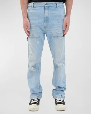 Men's Denim Carpenter Pants