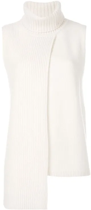 cashmere Tania turtleneck sleeveless top