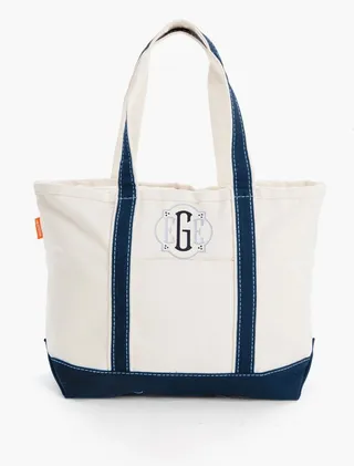 Navy Medium Boat Tote