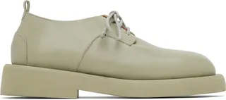 Marsèll SSENSE Exclusive Green Gomme Gommello Derbys