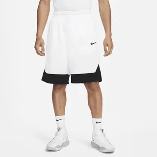Nike Men's Dri-FIT Icon Basketball Shorts in White