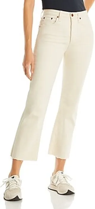 Ag Kinsley High Rise Ankle Bootcut Jeans in 1 Year Soft Sands
