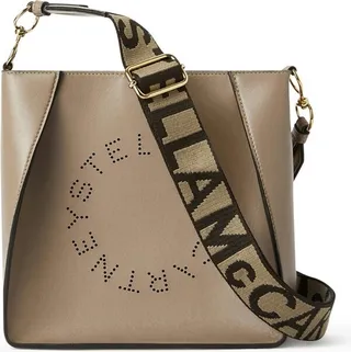 Stella McCartney Perforated Logo Crossbody Bag