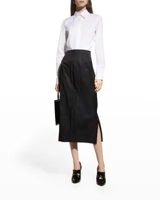 Button-Down Long-Sleeve Bodysuit