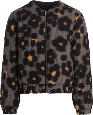 Printed Reversible Bomber Jacket