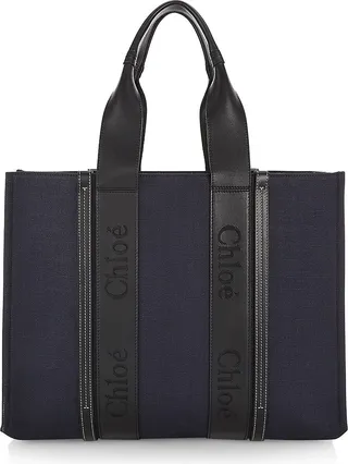 Large Woody Canvas Tote