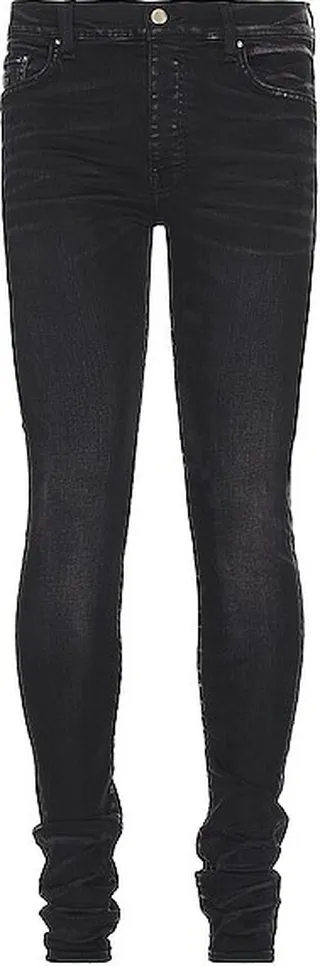 Amiri Stack Jean in Black