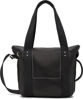 Rick Owens Black Mini Trolley Tote