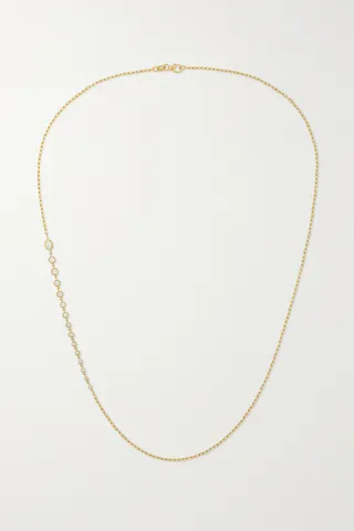 Jade Trau - Maverick Single Station 18-karat Gold Diamond Necklace - One size