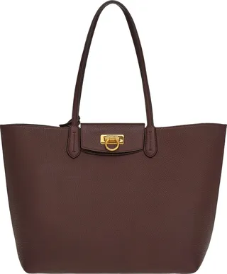 Travel Leather Tote