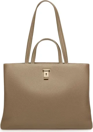 Lya leather tote bag