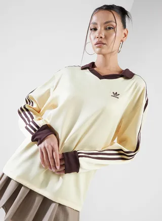 3 Stripes Satin T-Shirt
