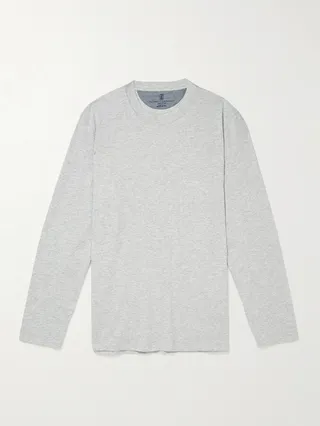 Slim-Fit Cotton-Jersey T-Shirt
