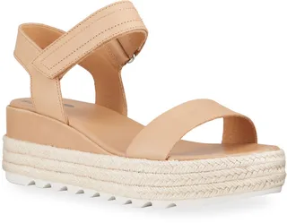 Cameron Calfskin Flatform Sporty Espadrilles