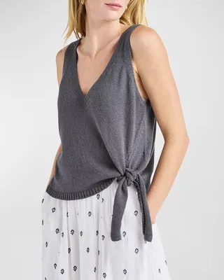 Berkeley V-Neck Sweater Tank Top