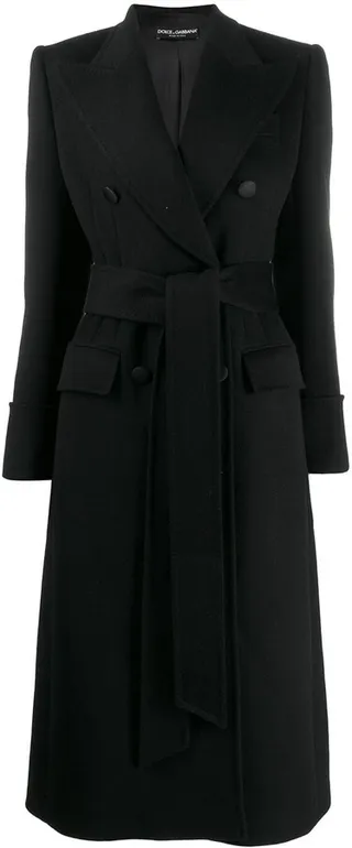 Belted Midi Coat