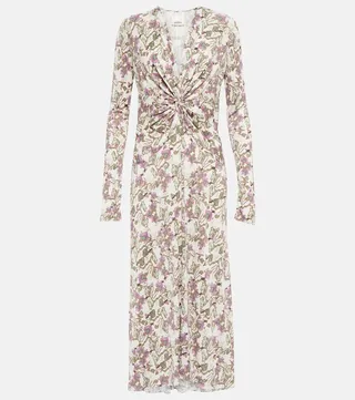 Janevea twist midi dress