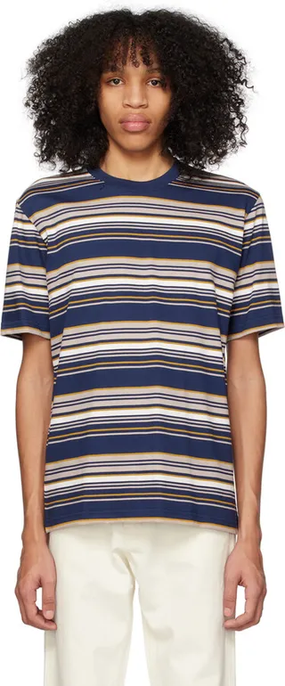 NORSE PROJECTS Navy Johannes Weekend T-Shirt