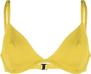Yellow The Triangle Bikini Top