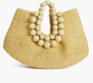 Lemon Cueba Beads Bag
