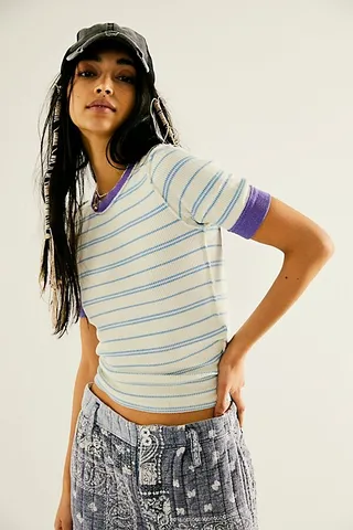 Tuck It Baby Tee by Free People