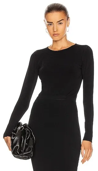 WARDROBE.NYC Bodysuit in Black